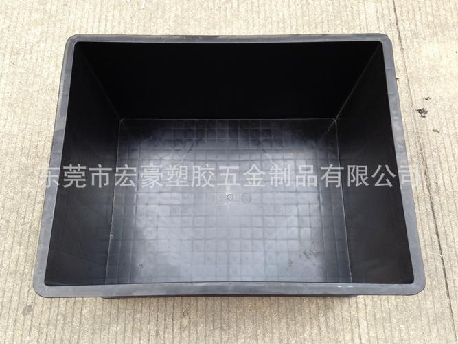 电路板加厚黑色防静电塑料周转箱 深圳电子厂专用9号箱塑胶箱
